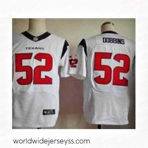 Exquisitely designed Nike Houston Texans 52 Tim Dobbins white Elite NFL Jersey