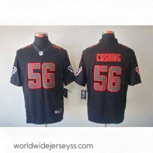 Exceptionally fashioned Nike Houston Texans 56 Brian Cushing Black Impact Limited NFL Jersey