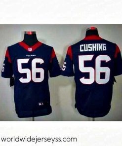 Exquisitely designed Nike Houston Texans 56 Brian Cushing Blue Elite NFL Jersey