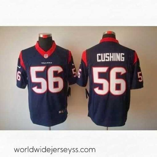 Superbly made Nike Houston Texans 56 Brian Cushing Blue LIMITED NFL Jersey
