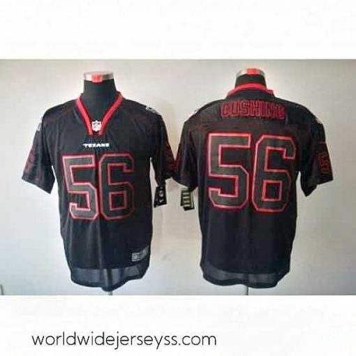 Exceptionally fashioned Nike Houston Texans 56 Brian Cushing Lights Out Black Elite NFL Jersey