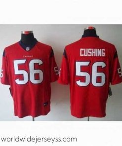 Marvelously styled Nike Houston Texans 56 Brian Cushing Red LIMITED NFL Jersey