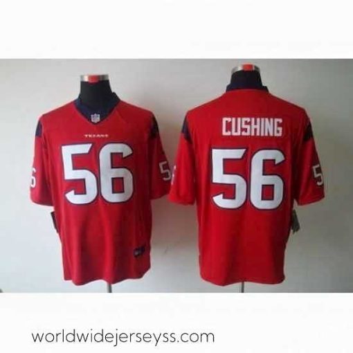 Marvelously styled Nike Houston Texans 56 Brian Cushing Red LIMITED NFL Jersey