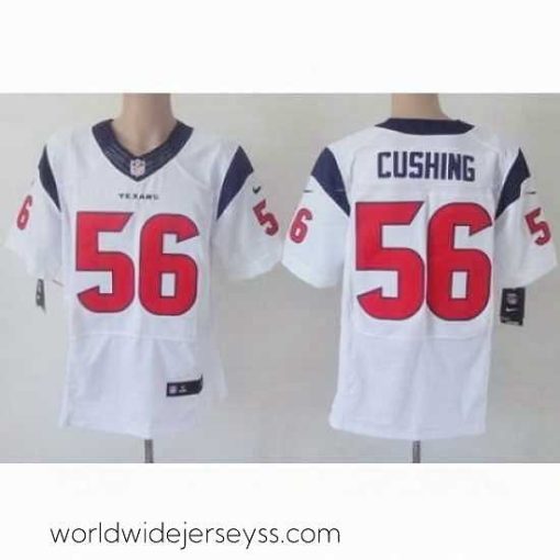 Finely crafted Nike Houston Texans 56 Brian Cushing White Elite NFL Jersey