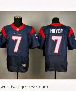 Exquisitely designed Nike Houston Texans 7 Brian Hoyer blue Elite NFL Jersey