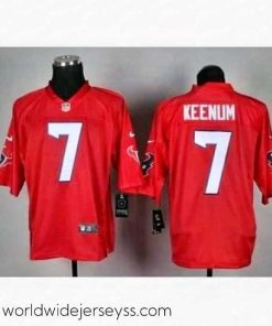 Finely crafted Nike Houston Texans 7 Case Keenum red Elite NFL Jersey
