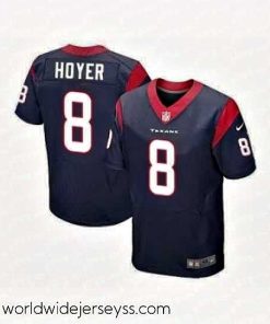 Exquisitely designed Nike Houston Texans 8 Brian Hoyer blue Elite NFL Jersey