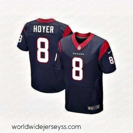 Exquisitely designed Nike Houston Texans 8 Brian Hoyer blue Elite NFL Jersey