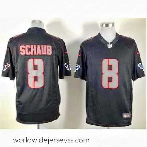 Exquisitely designed Nike Houston Texans 8 Matt Schaub Black LIMITED Impact NFL Jersey