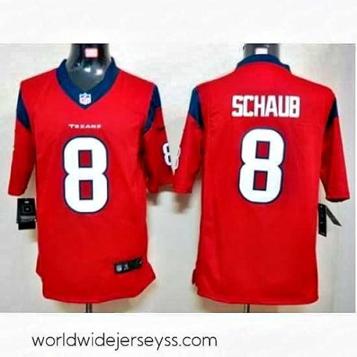 Exquisitely designed Nike Houston Texans 8 Matt Schaub Red Game NFL Jersey