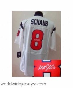 Exceptionally fashioned Nike Houston Texans 8 Matt Schaub white Elite signature NFL Jersey