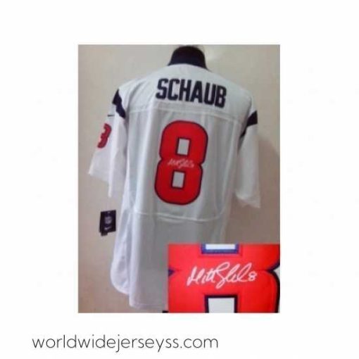 Exceptionally fashioned Nike Houston Texans 8 Matt Schaub white Elite signature NFL Jersey