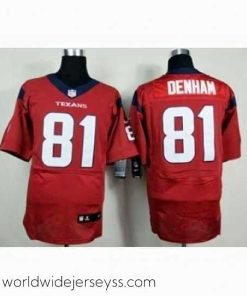 Exceptionally fashioned Nike Houston Texans 81 Anthony Denham red Elite NFL Jerseys