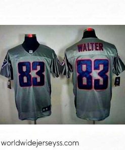 Superbly made Nike Houston Texans 83 Kevin Walter Elite Grey Shadow NFL Jerseys