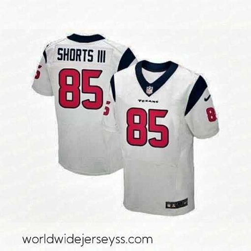Exquisitely designed Nike Houston Texans 85 Cecil Shorts III White Elite NFL Jersey