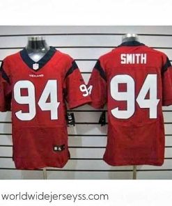 Exceptionally fashioned Nike Houston Texans 94 Antonio Smith Red Elite NFL Jersey