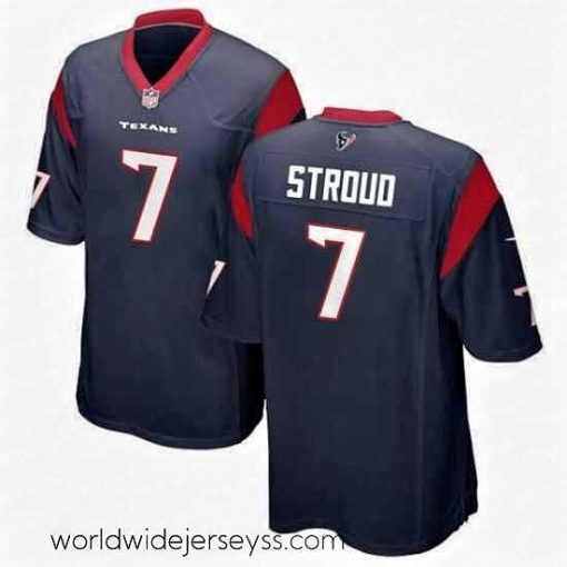 Exquisitely designed Nike Houston Texans CJ Stroud #7 Blue Vapor Untouchable Limited Stitched NFL Jersey