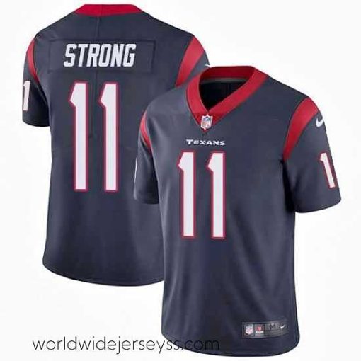 Exceptionally fashioned Nike Texans #11 Jaelen Strong Navy Blue Team Color Mens Stitched NFL Vapor Untouchable Limited Jersey