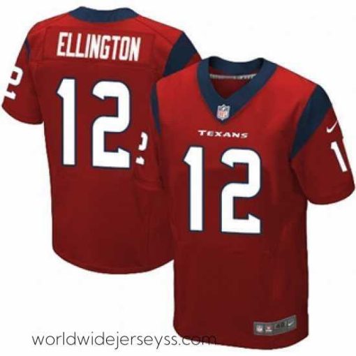 Finely crafted Nike Texans #12 Bruce Ellington Red Alternate Mens Stitched NFL Elite Jersey