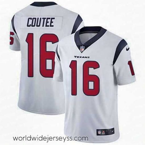 Exceptionally fashioned Nike Texans #16 Keke Coutee White Mens Stitched NFL Vapor Untouchable Limited Jersey