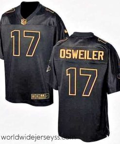 Finely crafted Nike Texans #17 Brock Osweiler Black Mens Stitched NFL Elite Pro Line Gold Collection Jersey