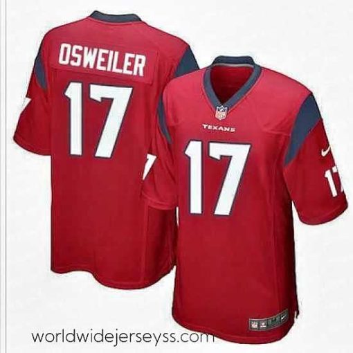 Superbly made Nike Texans #17 Brock Osweiler Red Alternate Stitched NFL Elite Jersey