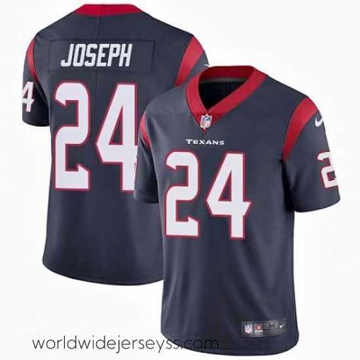 Exquisitely designed Nike Texans #24 Johnathan Joseph Navy Blue Team Color Mens Stitched NFL Vapor Untouchable Limited Jersey