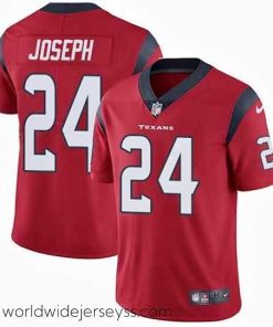 Exquisitely designed Nike Texans #24 Johnathan Joseph Red Alternate Mens Stitched NFL Vapor Untouchable Limited Jersey