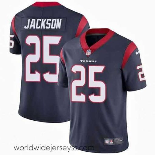 Finely crafted Nike Texans #25 Kareem Jackson Navy Blue Team Color Mens Stitched NFL Vapor Untouchable Limited Jersey