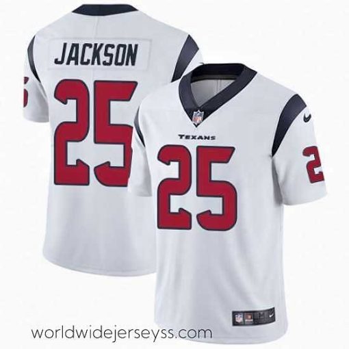 Finely crafted Nike Texans #25 Kareem Jackson White Mens Stitched NFL Vapor Untouchable Limited Jersey