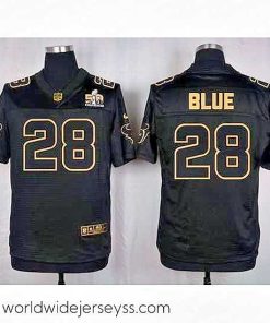 Exceptionally fashioned Nike Texans #28 Alfred Blue Black Mens Stitched NFL Elite Pro Line Gold Collection Jersey