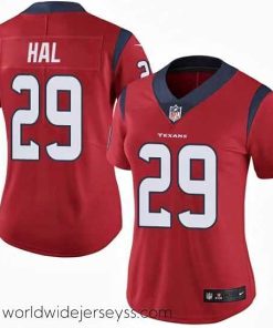 Superbly made Nike Texans #29 Andre Hal Red Alternate Womens Stitched NFL Vapor Untouchable Limited Jersey