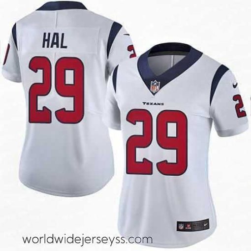 Exceptionally fashioned Nike Texans #29 Andre Hal White Womens Stitched NFL Vapor Untouchable Limited Jersey