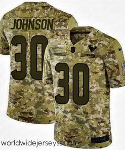 Superbly made Nike Texans #30 Kevin Johnson Camo Mens Stitched NFL Limited 2018 Salute To Service Jersey