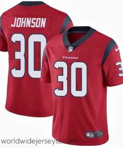 Exceptionally fashioned Nike Texans #30 Kevin Johnson Red Alternate Mens Stitched NFL Vapor Untouchable Limited Jersey