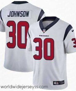 Exceptionally fashioned Nike Texans #30 Kevin Johnson White Mens Stitched NFL Vapor Untouchable Limited Jersey