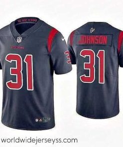 Exceptionally fashioned Nike Texans 31 David Johnson Navy Color Rush Limited Jersey