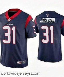 Exceptionally fashioned Nike Texans 31 David Johnson Navy Vapor Untouchable Limited Jersey