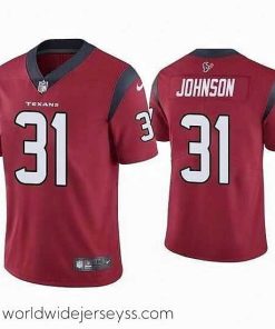 Exceptionally fashioned Nike Texans 31 David Johnson Red Vapor Untouchable Limited Jersey