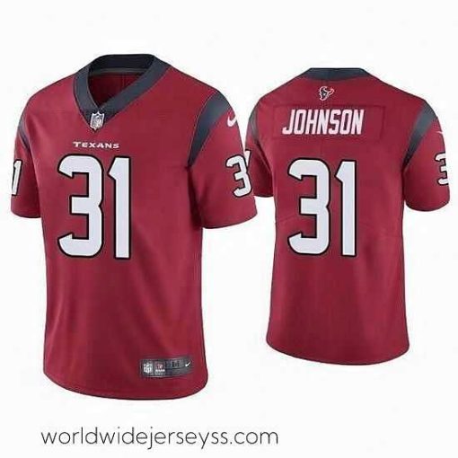 Exceptionally fashioned Nike Texans 31 David Johnson Red Vapor Untouchable Limited Jersey