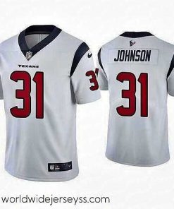 Exquisitely designed Nike Texans 31 David Johnson White Vapor Untouchable Limited Jersey
