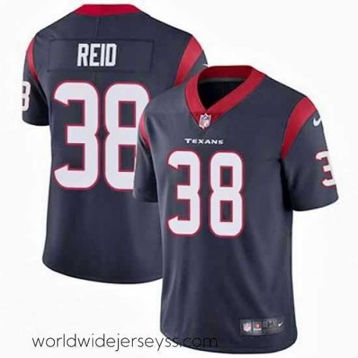 Exceptionally fashioned Nike Texans #38 Justin Reid Navy Blue Team Color Mens Stitched NFL Vapor Untouchable Limited Jersey