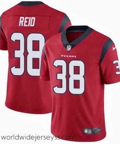 Exquisitely designed Nike Texans #38 Justin Reid Red Alternate Mens Stitched NFL Vapor Untouchable Limited Jersey