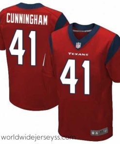 Exquisitely designed Nike Texans #41 Zach Cunningham Red Alternate Mens Stitched NFL Elite Jersey