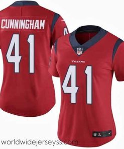 Superbly made Nike Texans #41 Zach Cunningham Red Alternate Womens Stitched NFL Vapor Untouchable Limited Jersey