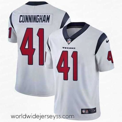 Marvelously styled Nike Texans #41 Zach Cunningham White Mens Stitched NFL Vapor Untouchable Limited Jersey