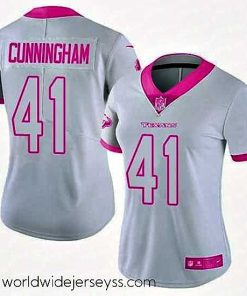 Exceptionally fashioned Nike Texans #41 Zach Cunningham White Pink Womens Stitched NFL Limited Rush Fashion Jersey