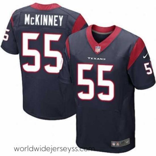 Exquisitely designed Nike Texans #55 Benardrick McKinney Navy Blue Team Color Mens Stitched NFL Elite Jersey