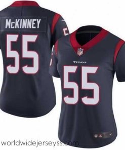 Exceptionally fashioned Nike Texans 55 Benardrick McKinney Navy Blue Team Color Womens Stitched NFL Vapor Untouchable Limited Jersey