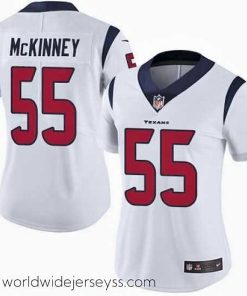 Exquisitely designed Nike Texans 55 Benardrick McKinney White Womens Stitched NFL Vapor Untouchable Limited Jersey